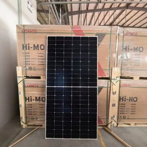 แผงโซลาร์เซลล์แบบโมโนคริสตัลไลน์แบบฮาล์ฟเซลล์ 550W 600W 650W 700W 710W 800W 1000W สำหรับขาย - Product Image 1