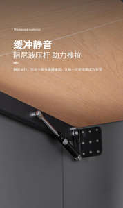 Mesa Plegable de Aleación de Aluminio GQK, Diseño de Lujo, Multifuncional, Barra Telescópica Oculta, Plegado Invisible, Ahorro de Espacio - Product Image 2