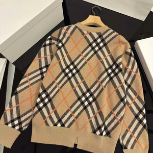 Suéter Clásico Vintage de Diseñador de Lujo para Hombre, Suéter de Lana de Manga Larga Tejido para Hombre, Suéter de Cuello Redondo para Hombre - Product Image 1