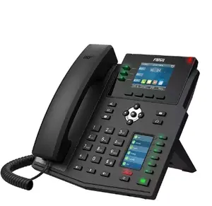 2022 ChinaSkyline Voice IP Phone 6 SIP2.8インチカラースクリーンデュアルギガビットポートPoE統合エンタープライズ
