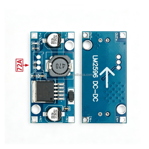 3A DC-DC สเต็ปดาวน์พาวเวอร์ซัพพลาย LM2596 โมดูลควบคุมแรงดันไฟฟ้าแบบปรับได้ - Product Image 5