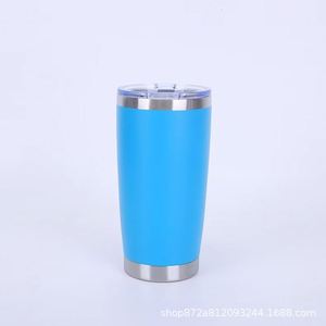 แก้วน้ำเก็บความร้อนแบบพ่นสี ขนาด 20 ออนซ์  ด้านในทำจากสแตนเลส 304 - Product Image 4