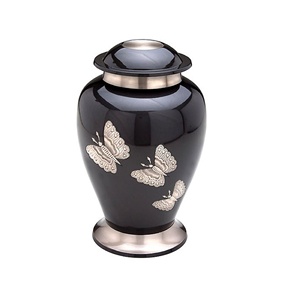 Ceintures métalliques en laiton pour Urn, avec bande brillante de couleur argent, commémoratifs d'incrustation - Product Image 4
