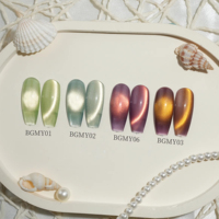 Vernis à ongles gel magnétique œil de chat série fruits longue durée UV en gros sous marque privée avec lampe LED