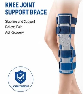 Soporte de Rodilla Pediátrico Transpirable, Ajustable, Ortopédico, Reemplazo de Soporte de Yeso para Fracturas y Esguinces de Rodilla - Product Image 2