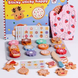 Jeu de cuisine Montessori pour enfants : découpe et assemblage de biscuits et fruits, ensemble de jeu alimentaire avec design éducatif et créatif - Product Image 3