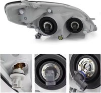 Lampu Depan Halogen HB4 12V Baru untuk Matrix 2003-2008 OE 81110-02210