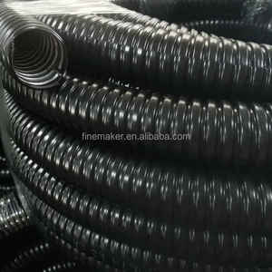OEM ODM - <span class=keywords><strong>Conducto</strong></span> <span class=keywords><strong>Flexible</strong></span> Corrugado de PVC de 3 Pulgadas (75 mm) Resistente a los Rayos UV para Protección de Cables en Exteriores - Product Image 1