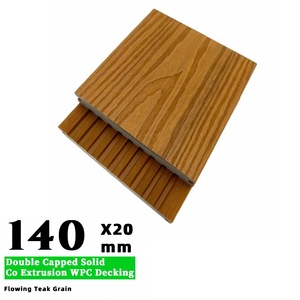 พื้นคอมโพสิต WPC <span class=keywords><strong>ลาย</strong></span>ไม้ ขนาด 140x20 มม. คุณภาพคุ้มราคา กันน้ำ เหมาะสำหรับระเบียงกลางแจ้ง ทางเดินในสวน - Product Image 2
