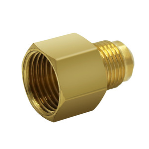 <span class=keywords><strong>1</strong></span>/2 Inch NPT Chủ Đề Nữ Chuyển Đổi 3/8 Inch Bùng Nam Đề Brass Ống Bộ Chuyển Đổi Phù Hợp - Product Image 3