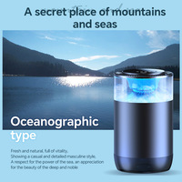 Penyegar Udara Aromaterapi Humidifier Pintar Ramah Lingkungan Plastik Diffuser Minyak Esensial Bertenaga USB Timer Pemurni Udara