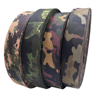 Sangle tactique en nylon imprimée Multicam et MC pour sac à dos et chaussures d'extérieur 25 mm