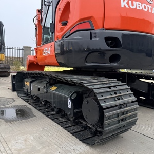 รถขุดตีนตะขาบ Kubota U55 มือสองแท้ 100% ขนาด 5 ตัน พร้อมบุ้งขุด เครื่องยนต์และปั๊ม Kubota ได้รับการรับรองมาตรฐาน EPA และ CE - Product Image 5