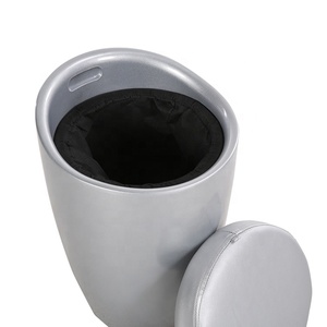 Colorful ABS Plastic <strong>Storage</strong> Baskets Multi-Use Laundry Bin <strong>Stools</strong> for <strong>Bathroom</strong> Hotel School Apartment Villa - Product Image 3