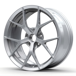 18 19 20 Inch Lightweight Alloy Passenger Car Rims Forged <strong>Wheels</strong> 5x114.3 5x120 Silver 5 <strong>Spoke</strong> for Mazda bmw audi Benzi - Product Image 2
