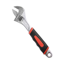 Ensemble de clés à molette en acier au carbone de haute qualité 6 \ "poignée multifonction confortable Offre Spéciale réglable bricolage ouverture métrique OEM