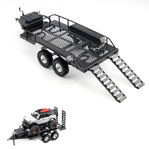 Venta al por mayor RC <span class=keywords><strong>escala</strong></span> camiones Axial SCX24 <span class=keywords><strong>Jeep</strong></span> Gladiator Traxxa s TRX4M Mini <span class=keywords><strong>1</strong></span>/<span class=keywords><strong>18</strong></span> <span class=keywords><strong>1</strong></span>/24 RC coche Crawler Metal remolque - Product Image 3
