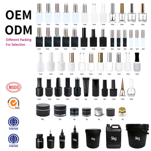 Kit de vernis à ongles en gel de marque privée 15/100 ml 1 kg avec lampe, gel d'extension, ensemble avec <span class=keywords><strong>base</strong></span>, top <span class=keywords><strong>coat</strong></span>, solution anti-dérapante, kit de <span class=keywords><strong>polygel</strong></span> pour ongles - Product Image 6