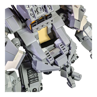 Funbuild Legendary Super Power One-Eyed Guardian Building Blocks Set Cyclops Minifig Scale Mecha Robot MOC Building Blocks Set