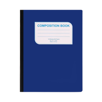 Cuaderno de Composición B5 para Escribir con Papel Rayado, Suministros para el Hogar y la Escuela para Estudiantes Universitarios, 9-3/4" X 7-1/2", 100 Hojas