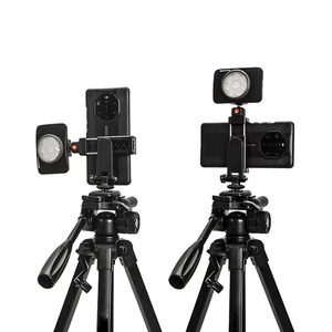 Nuevo superventas 360 grados 57 a 85 mm Clip Zapata montaje de teléfono soporte fijo giratorio abrazadera Vertical teléfono Cámara Clip trípode - Product Image 3