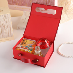 Elegant Gold-Plated Magnetic Closure Rigid Paper Square Gift <b>Box</b> Velvet Lining Eco-Friendly High-End Wedding Favor for Occasion - Product Image 3