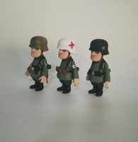 Sword Art Online PVC ABS Personnages imprimés en 3D personnalisables, style dessin animé et militaire, figurine d'action, modèle de jouet à l'échelle 1/60, thème cinéma et télévision