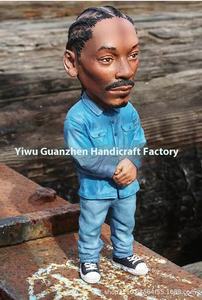 Trendyy Résine Écologique Artisanat Hip-Hop Ornements pour la Décoration Intérieure <span class=keywords><strong>Rappeur</strong></span> Transfrontalier Décorations De Noël - Product Image 3