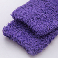 Chaussettes pantoufles super douces, épaisses, chaudes, en peluche, moelleuses, pour femmes, décontractées, pour dormir, confortables et douillettes