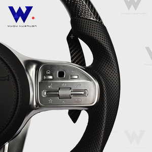 Pour Mercedes Benz W212 W463 W464 W205 W204 W207 W213 W222 W223 W211 GLA GLB <span class=keywords><strong>AMG</strong></span> GLE GLS Sport Volant De Voiture En Fiber De Carbone - Product Image 3