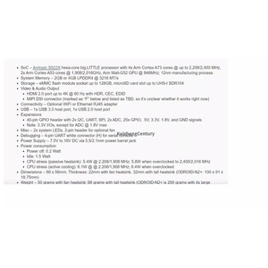 Papan Pengembangan ODROID N2L S922X HARDKERNEL Cortex A73 Kit Pengembangan - Product Image 3