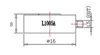Transducteur de Force antistatique et dynamique, calibrage 0 ~ 5kN, mesure de Force piézoélectrique L1005A