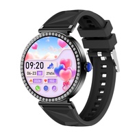 Nouvelle montre intelligente GPS tendance pour femmes, surveillance de la fréquence cardiaque, du sommeil et du stress, appels BT, rappel de messages, paiement, montre intelligente