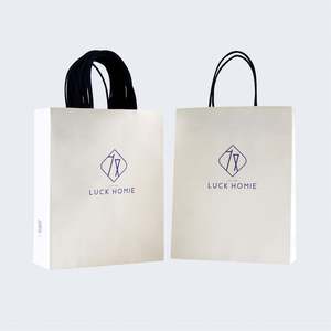 Sacs en papier kraft personnalisés KM, blancs, pour la livraison à emporter au restaurant, pour la nourriture et le lait, sacs en papier à emporter - Product Image 2