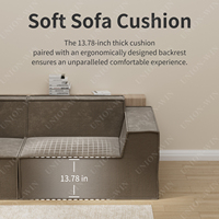 Union Win Tanzuo : Canapé Sectionnel Modulaire Moderne d'Extérieur et d'Intérieur, Ensemble de Meubles en Gros, Design Boîte, Type Pouf à Compression