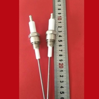Électrode d'allumage en céramique à prix d'usine, bougie d'allumage, électrode de niveau d'eau pour chaudière, filetage 1/2 NPT, tige de 40 cm, 4,4 mm, 1 MPA