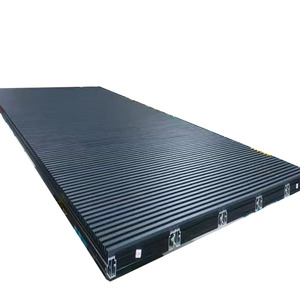 Portes <span class=keywords><strong>de</strong></span> <span class=keywords><strong>garage</strong></span> sectionnelles en aluminium gris personnalisées <span class=keywords><strong>avec</strong></span> <span class=keywords><strong>porte</strong></span> piétonne intégrée - Product Image 5