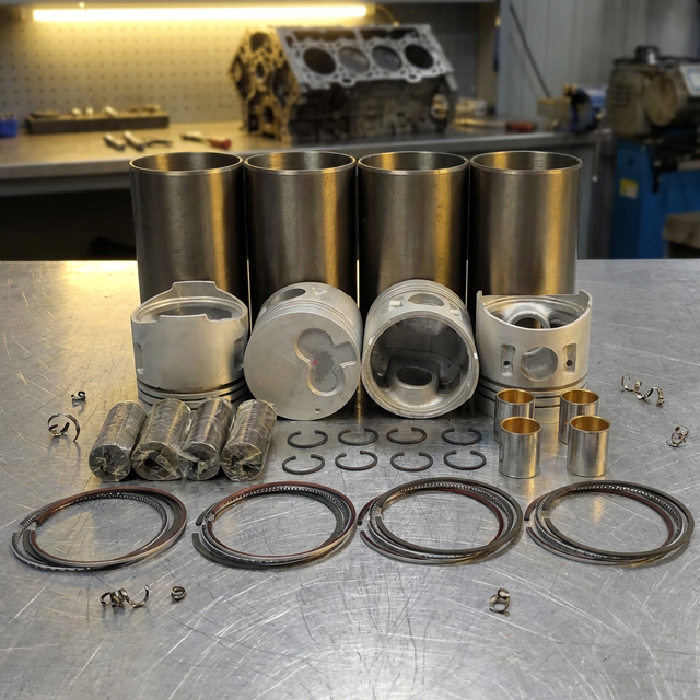 4DR7 Cylinder Liner Kit ME200685 Piston Set ME021861 Piston Ring ME997256 for Mitsubishi Series Diesel Engine Spare Parts