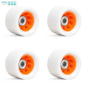 SeeMore 4 ruote 58*32/39mm 82A per <span class=keywords><strong>pattini</strong></span> <span class=keywords><strong>a</strong></span> <span class=keywords><strong>rotelle</strong></span> da interno/esterno, per Roller Derby e pattinaggio di velocità, ruote di ricambio - Product Image 2