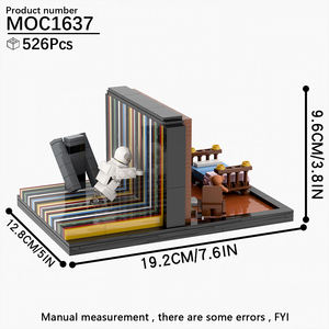MOC1637 Serie de Películas y Juegos de Televisión, Modelo Interestelar, Bloques de Construcción Educativos DIY, Juguetes para Niños - Product Image 3