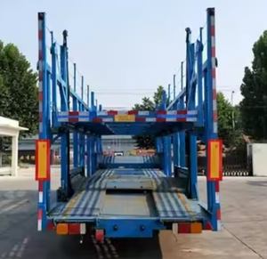 Semirremolque Hidráulico de Carga con Capacidad para 8 Autos, Top 10% en Palabras Clave para Transporte de Material de Hierro - Product Image 1