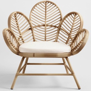 Moderna Poltrona Singola in Rattan Intrecciato a Forma di Pavone per <span class=keywords><strong>Balcone</strong></span> e Guesthouse, Uso Ricreativo - Product Image 1