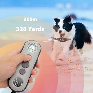 ECollar de nailon profesional para entrenamiento de perros, Equipo Impermeable recargable por USB con Control remoto vibratorio, <span class=keywords><strong>Collar</strong></span> de choque para perros - Product Image 2