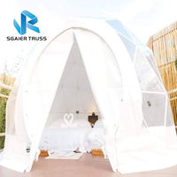 Dôme géodésique gonflable pour le glamping et la vie écologique, idéal pour les événements et l'habitation – À vendre