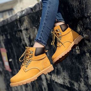 Botas de Seguridad para Hombre, con Cordones, Punta Redonda, Altura Alta, Antideslizantes, Impermeables, de Lujo, Diseño Personalizado - Product Image 6