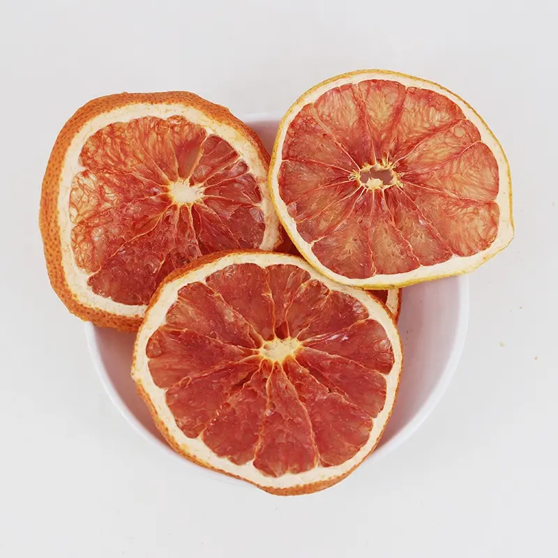 ส้มโอผลไม้อบแห้งผลไม้อบแห้งแบบธรรมชาติอาหารมังสวิรัติแบบฉุกเฉินเพื่อสุขภาพขนมขบเคี้ยวแบบ DIY สำหรับหวานและทาร์ตเย็น/ร้อน