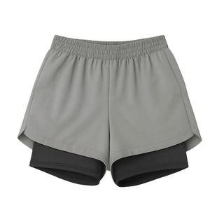 Shorts Deportivos de Cintura Alta para Mujer, Pantalones Cortos Deportivos Elásticos para Gimnasio, Ejercicio, Entrenamiento, Ropa Deportiva Activa - Product Image 5