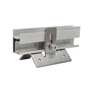 Rail solaire en aluminium anodisé <span class=keywords><strong>pour</strong></span> <span class=keywords><strong>support</strong></span> de panneau photovoltaïque - Product Image 2
