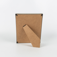 Qualité garantie Cadre photo en plastique décoratif classique argenté doré 4x6 5x7 8x10 pouces
