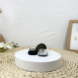 Tamaño personalizado 5ml 7ml 9ml Frasco de vidrio resistente a los niños con tapa CR - Product Image 1